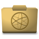 Yellow Network Icon 128x128 png